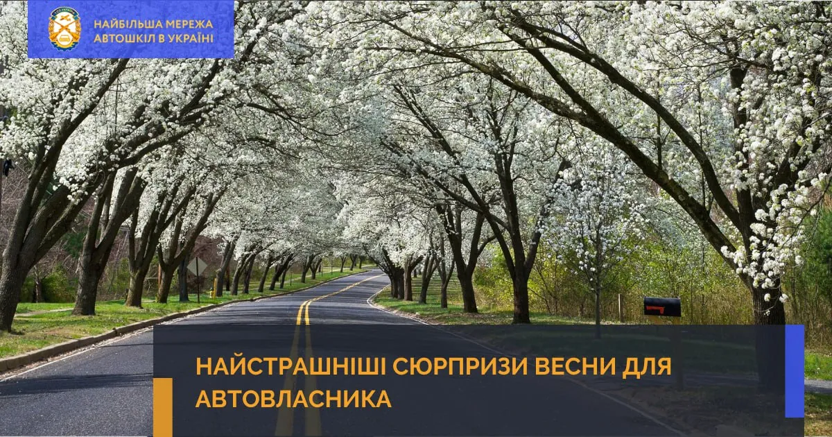 Найстрашніші сюрпризи весни для автовласника